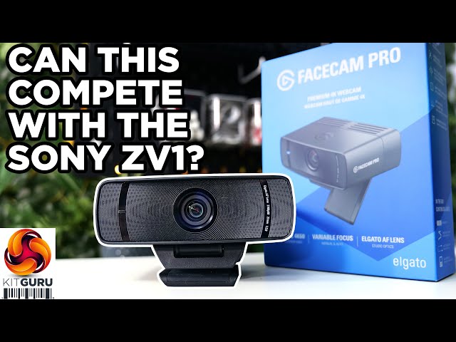 Elgato Facecam Pro - the £/$300 4K60 webcam!
