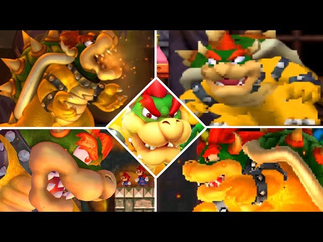 Evolution of Final Bowser Fights in New Super Mario Bros. Games