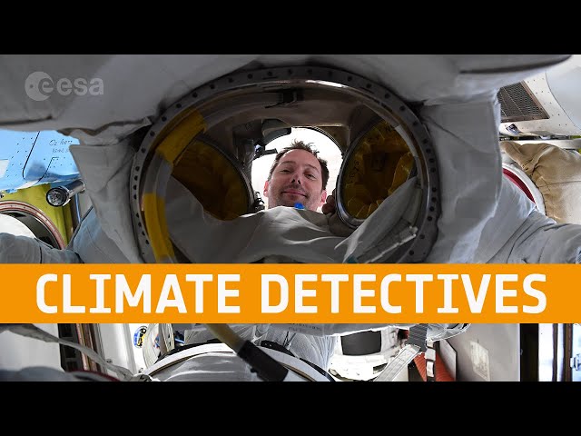 ESA Astronaut Thomas Pesquet answers Climate Detectives 2020-2021 team questions