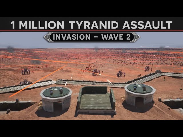1,000,000 Tyranid Assault - True Size of a Tyranid Invasion (Part 2) 3D Documentary