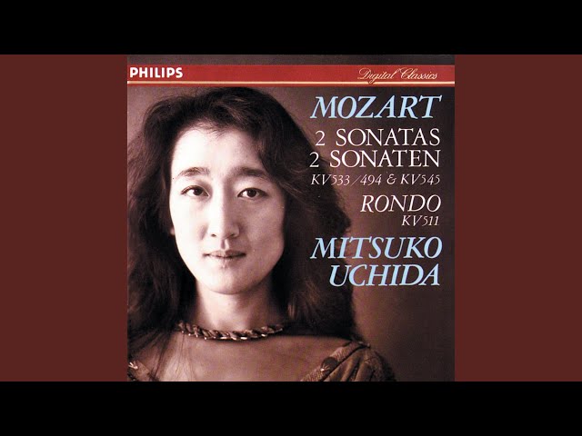 Mozart: Piano Sonata No. 15 in F Major, K. 533/494 - I. Allegro