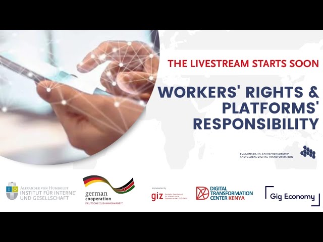 Public Panel Discussion - Worker's Rights and Platforms' Responsibility