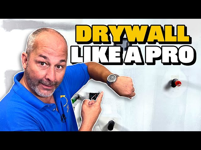 Drywall Done In 1 Day | All My Tips And Tricks