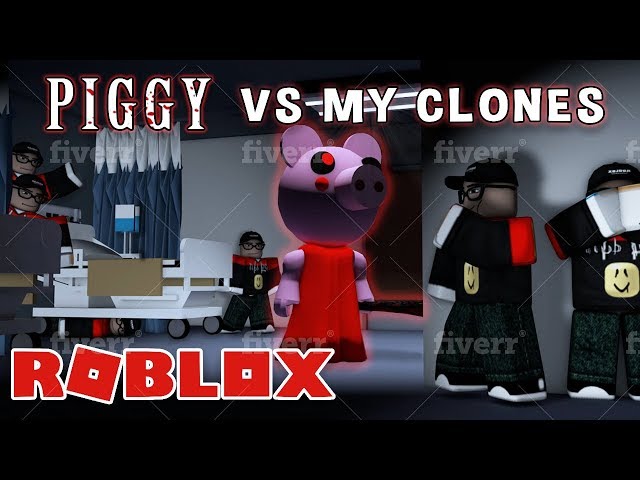 PIGGY vs Me and My CLONES