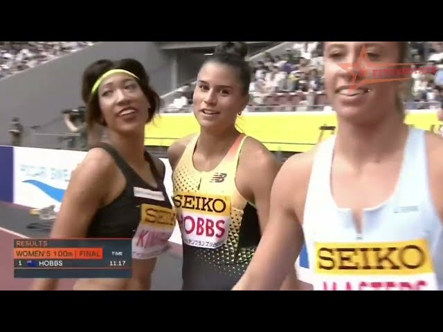 Zoe Hobbs women's 100m 11.17s Tokyo | Sprinter Training Track And Field Workout Athletics