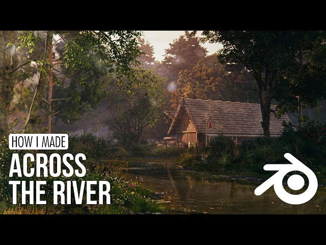 How I Made Across The River - Blender Walkthrough