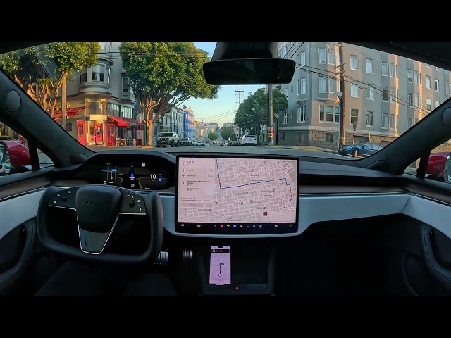 Real Rideshare Ride with Zero Interventions on Tesla Full Self-Driving Beta 12.3