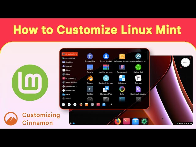 How to Customize Linux Mint | Customizing Cinnamon Desktop | NH Soft