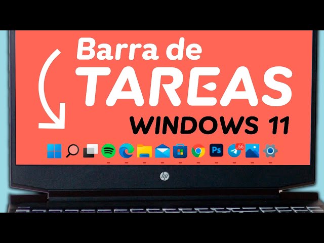 HAZ TRANSPARENTE la BARRA de TAREAS en Windows 11!