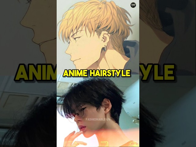 🔥3 Stylish Anime Hairstyle | Day 60/90 | #shorts #hairstyle #mensfashion