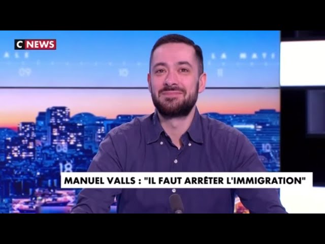 "Manuel Valls veut arrêter l'immigration ? C'est Valls qu'il faut arrêter plutôt 😂" - David Guiraud