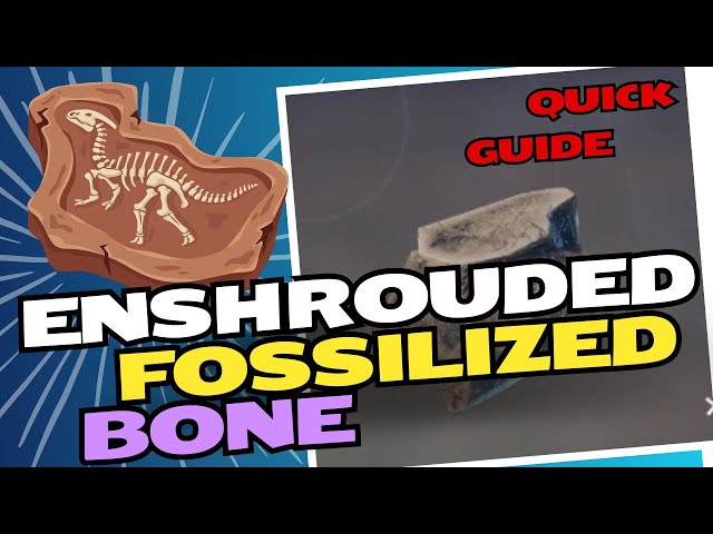 Enshrouded Quick Guide: Fossilized Bone