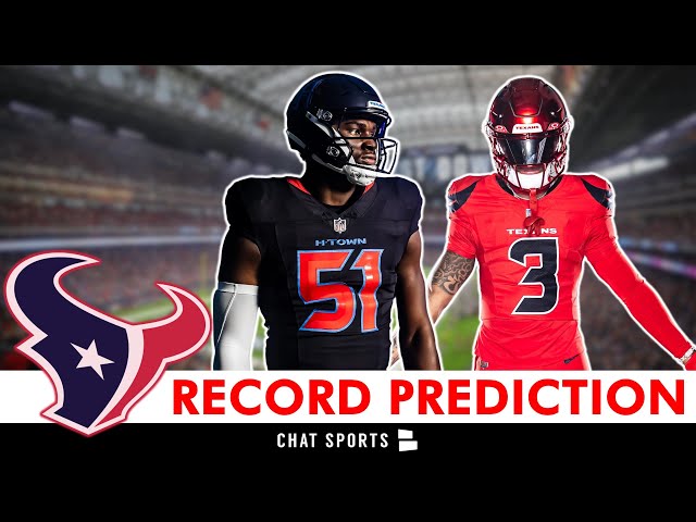 SURPRISING Houston Texans 2024 Record Prediction: AFC South Title? Super Bowl Contenders?