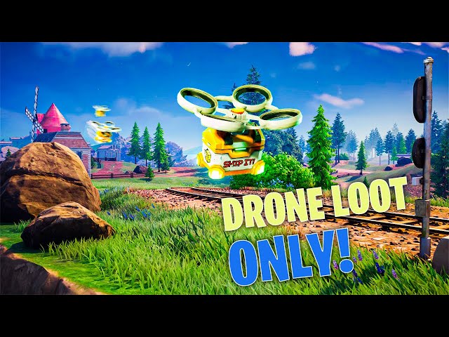 ONLY DRONES CHALLENGE - FORTNITE CHAPTER 5 SEASON 2