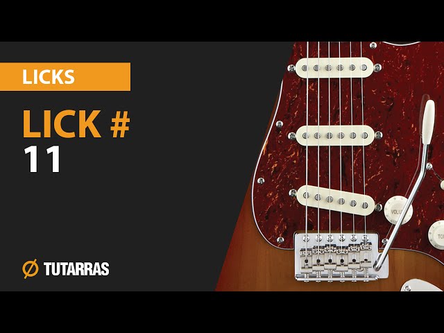 Guitar Licks - Lick Nº 11 - Learn Guitar Playing Licks - BLUES