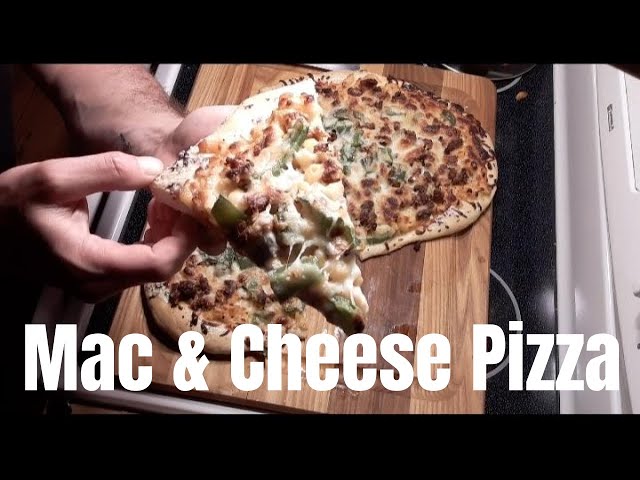Do You Like Pizza & Mac and Cheese?-This Mac and Cheese Pizza is for YOU!!