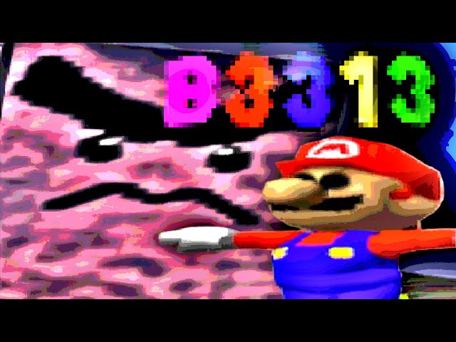 totally normal mario 64 not scary at all