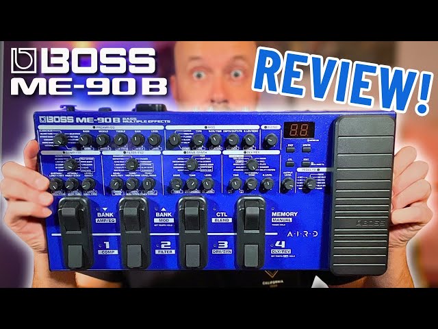 Will this Multi-FX unit from BOSS replace my boutique pedalboard?! BOSS ME90B demo and review.