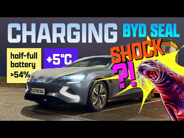 BYD Seal Charging Test - with a shock surprise