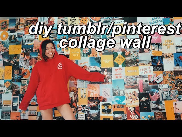 DIY Pinterest Collage Wall