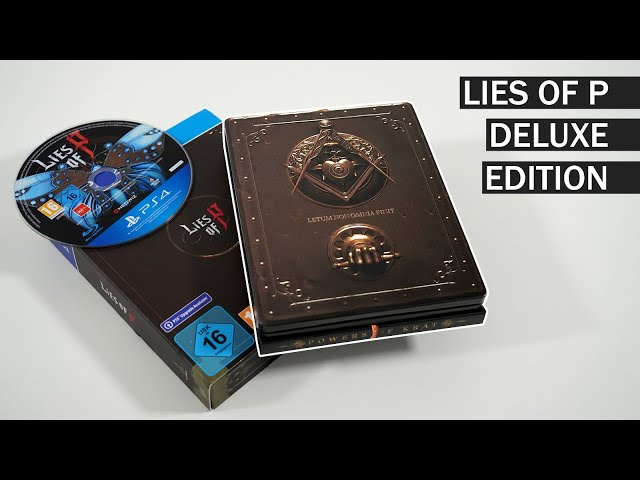 Most Wanted Playstation Game - Unboxing LIES OF P Deluxe Edition with Gameplay