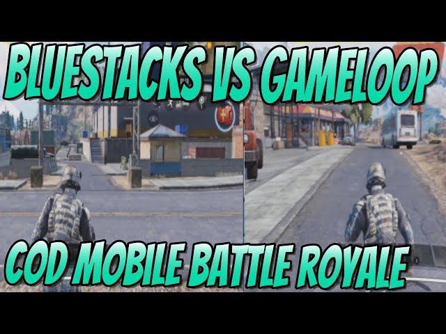 BlueStacks 4 vs Gameloop In Call Of Duty Mobile Battle Royale Mode Benchmark Test