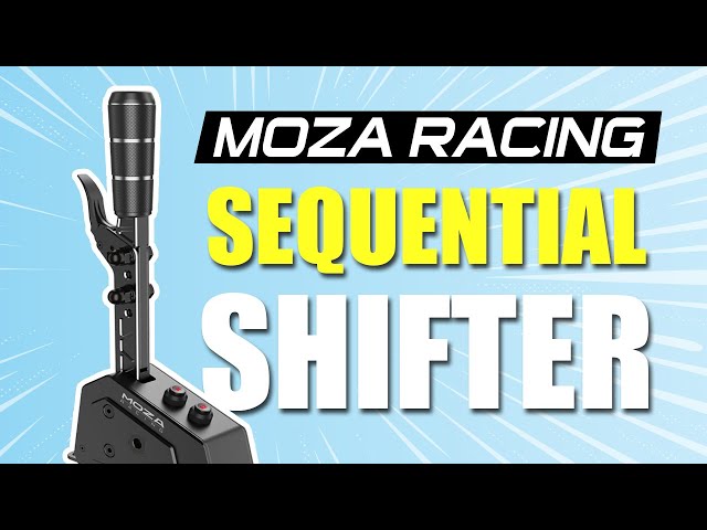 MOZA RACING SGP SEQUENTIAL SHIFTER UNBOXING SETUP