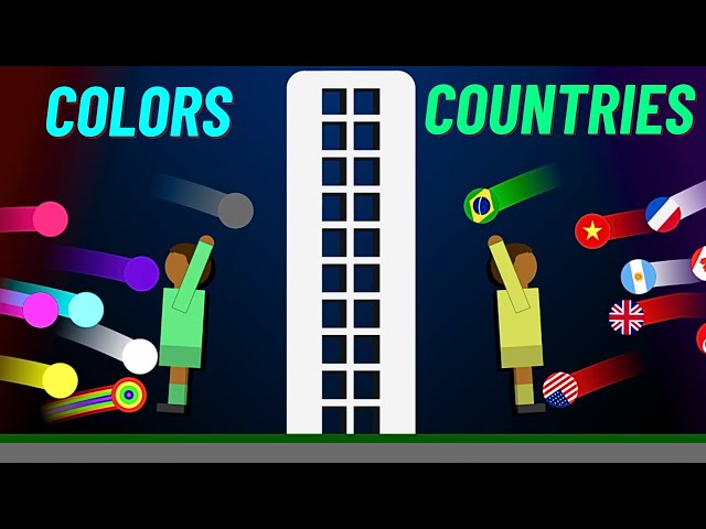 Colors vs Countries - Beat The Keeper