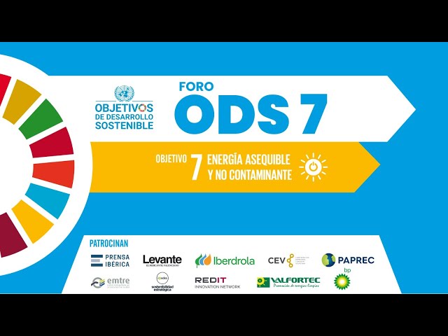 Foro ODS 7: Energía asequible y no contaminante