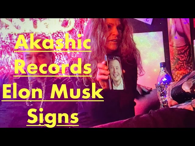 Akashic Records Energy Signs Elon Musk -  Interview