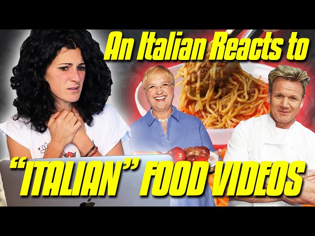 An Italian Reacts to "Italian" Food Videos | Gordon Ramsay, Lidia Bastianich & Instant Pots, Oh My!
