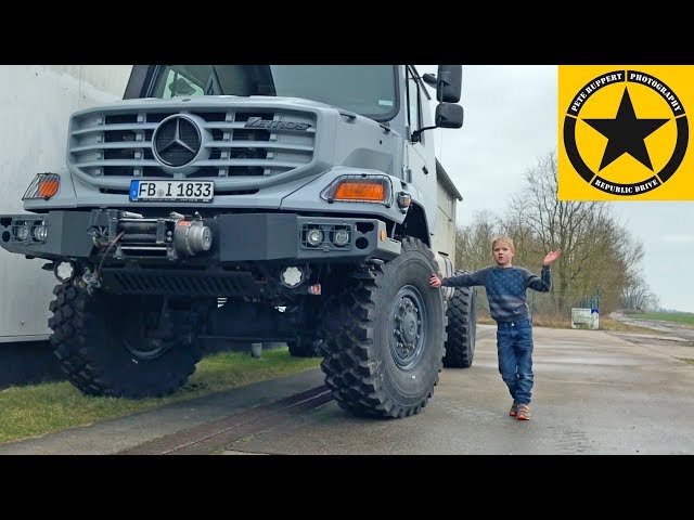 Grand Tour, Mercedes ZETROS TRUCK 4x4, Expedition Mobile ♦ Extended Version in BERLIN