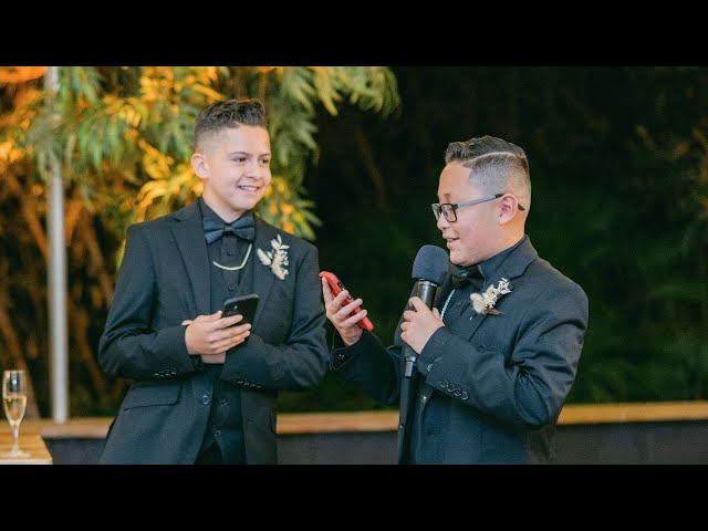 Stepbrothers Give Wholesome Best Man's Speech At Wedding