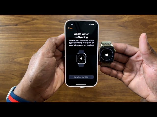 Apple Watch Series 8 Gold Stainless Steel Unboxing and Transfer Data and Cellular From Old Watch SE