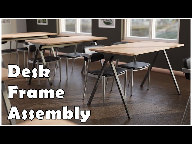 Desk Fram Assembly - Simple and Sturdy Desk TEEN