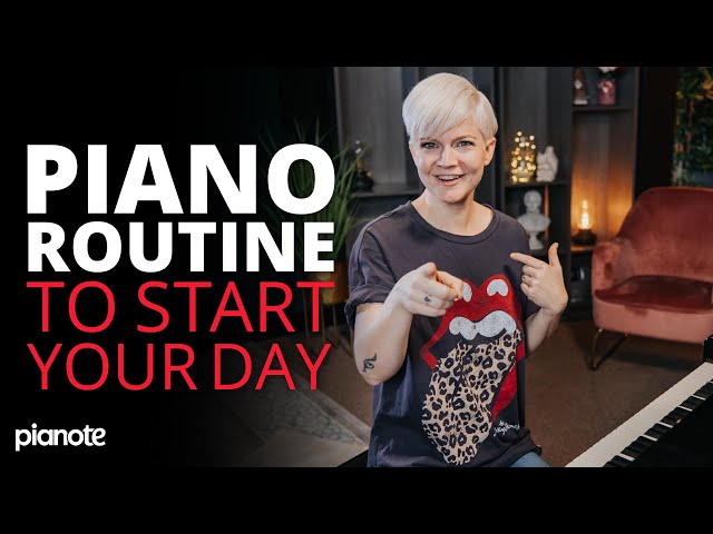 Piano Practice Routine To Start Your Day 🌅🎹 (Beginner Lesson)