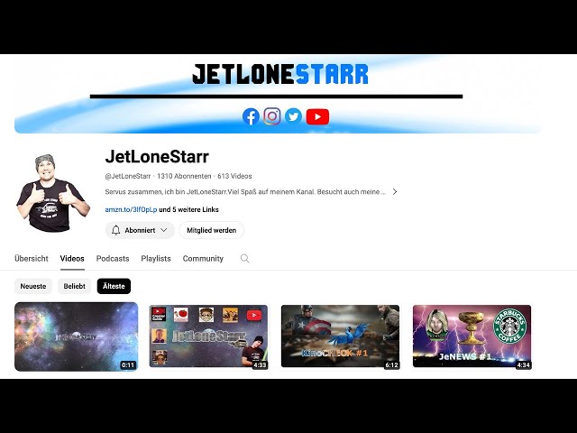 10 Jahre  JetLoneStarr, eine kleine Zeitreise von April 2014 bis heute !
