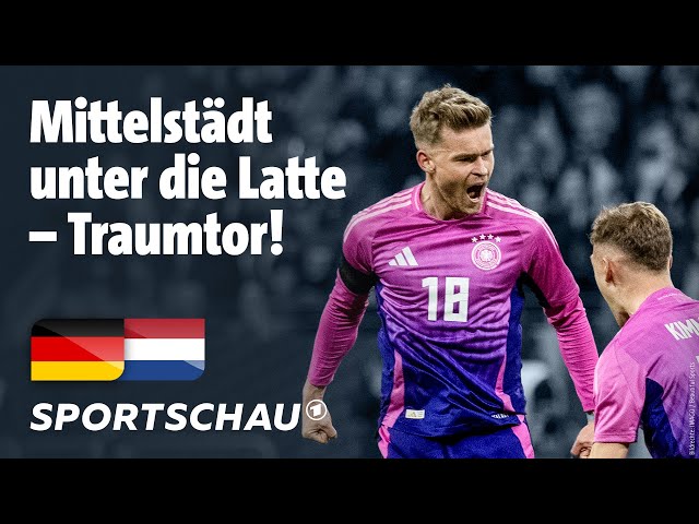 Deutschland - Niederlande Länderspiel Highlights | Sportschau Fußball