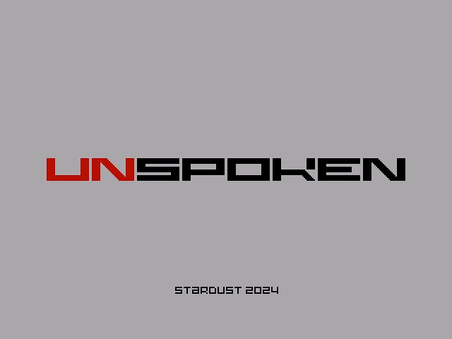 UNSPOKEN by STARDUST (final version)