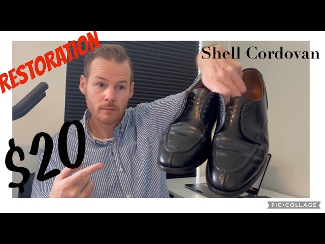 CHEAPEST Shell Cordovan shoes RESTORATION!