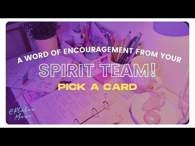 ✨☀️🌈A Word Of Encouragement From Your Spirit Team!💜☀️✨:::TIMELESS::: Pick A Card
