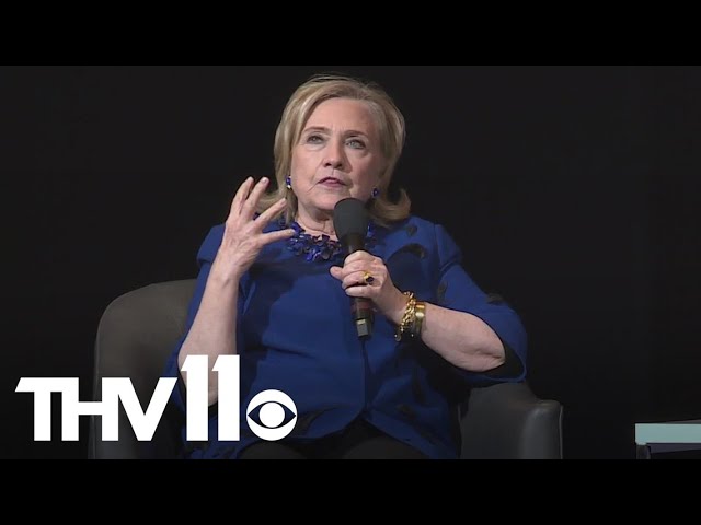 Hillary Clinton talks Roe v. Wade in Arkansas
