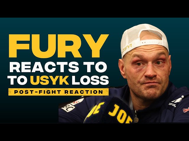 "I Won The Fight" - Tyson Fury Reacts To Oleksandr Usyk Defeat