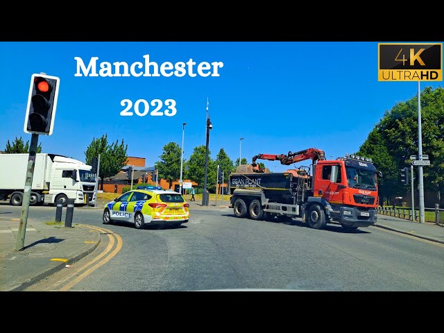 DRIVE WITH ME in a SUNNY Day in Manchester With Relaxing Jazz Music / Drive With Me / Manchester