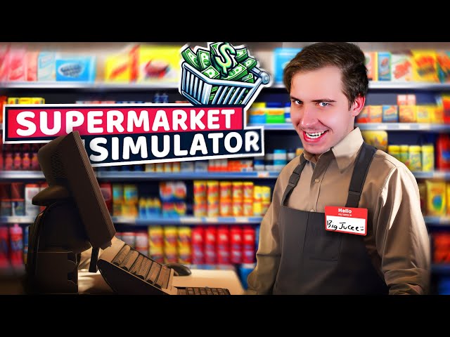 Supermarket Simulator But I ONLY Have PENNIES 😔