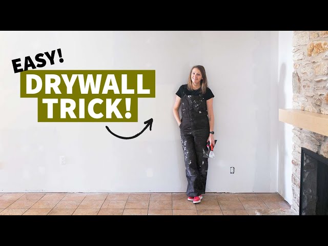 Quick Trick When Hanging Drywall Alone! #shorts