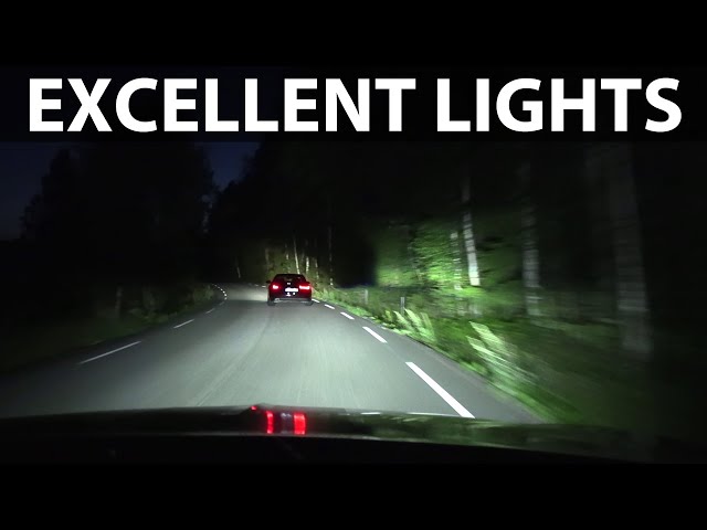 Opel Corsa-e headlights test