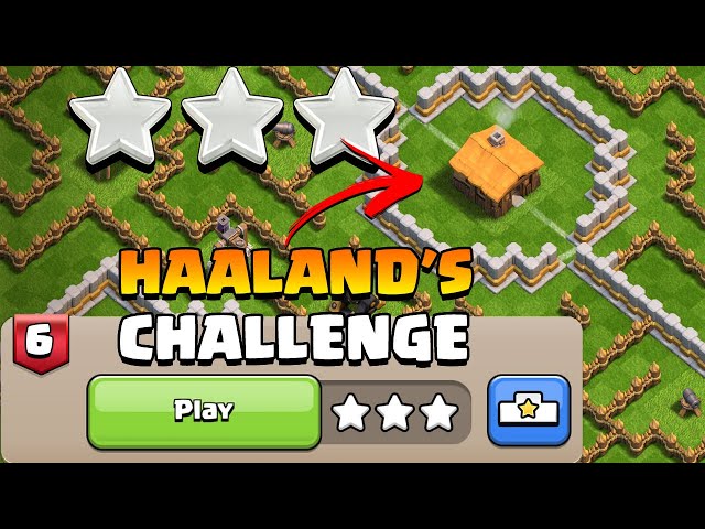 Easily 3 Star Card Happy within 2 min (Haaland Challenge)in Clash of Clans | Coc new event attack