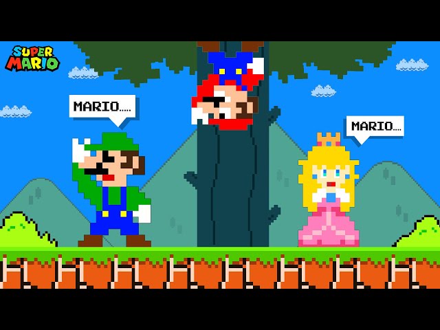 Mario HIDE And SEEK Challenge. But USING Gravity Changes Randomly To Cheat in Super Mario Bros.