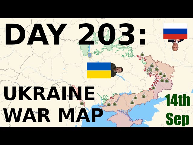 Day 203: Ukraine War Map